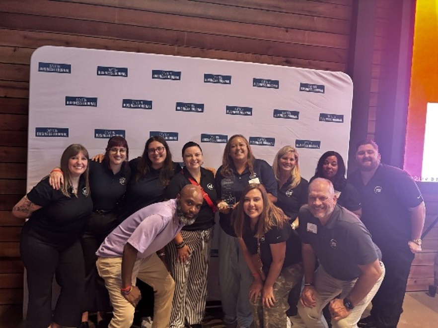 Best Place to Work in Dayton for 2026 business Journal P E systems Staff